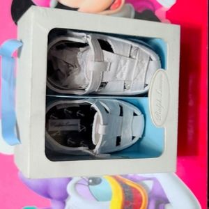 White Ralph Lauren baby sandals size 4